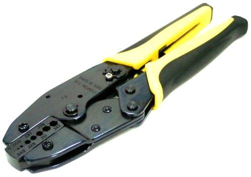 Ratchet Coaxial Crimping Tool HT-801V for RG58/174/316, RF195